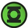 Green Lantern Chest Rubber Symbol