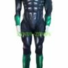Green Lantern Costume With Cotton Muscle Paddings