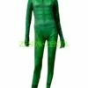 Green Printed 3D Muscle Shading Deadpool Zentai Suit