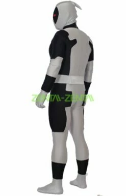 Grey Deadpool Spandex Lycra And Shiny Metallic Costume With Muscle Paddings -Ghostly Store grey deadpool spandex lycra and shiny metallic costume with muscle paddings b34dd8.image .352x550