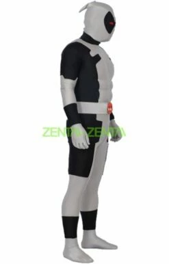 Grey Deadpool Spandex Lycra And Shiny Metallic Costume With Muscle Paddings -Ghostly Store grey deadpool spandex lycra and shiny metallic costume with muscle paddings db6778.image .352x550