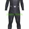 Grey Superman Costume | Printed Spandex Lycra With 3D Muscle Shading