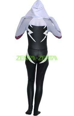 Gwen Stacey S-guy Printed Spandex Lycra And Leather Bodysuit With 3D Muscle... -Ghostly Store gwen stacey s guy printed spandex lycra and leather bodysuit with 3d muscle shadings 236f7a.image .312x488