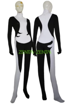 Imp Midna Costume | Black And White Bodysuit Without Hood