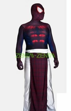 India S-guy Costume | Printed Spandex Lycra Zentai Suit With Upgraded Lenses