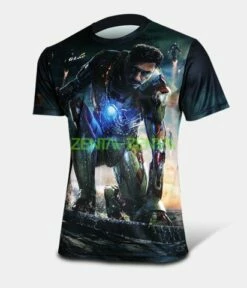 Iron Man 3 Poster Printed TShirt