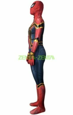Iron Spider FEMALE Dye-sub Printed Spandex Lycra Costume With Black Leather... -Ghostly Store iron spider female dye sub printed spandex lycra costume with black leather details a99c69.image .351x550
