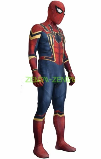 Iron-Spider Homecoming Printed Spandex Lycra Costume With 3D Muscle Shadings 4 Iron-Spider Homecoming Printed Spandex Lycra Costume With 3D Muscle Shadings - Image 4