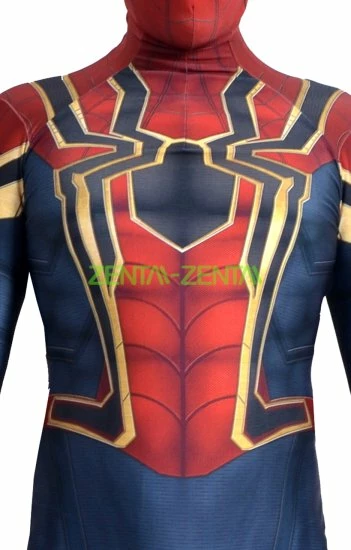 Iron-Spider Homecoming Printed Spandex Lycra Costume With 3D Muscle Shadings 7 Iron-Spider Homecoming Printed Spandex Lycra Costume With 3D Muscle Shadings - Image 7