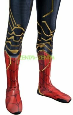 IRON SPIDER MCU V4 Printed Costume Set With Golden Film Printed4 -Ghostly Store iron spider mcu v4 printed costume set with golden film printed4 77bed0.image .351x550