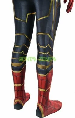 IRON SPIDER MCU V4 Printed Costume Set With Golden Film Printed4 -Ghostly Store iron spider mcu v4 printed costume set with golden film printed4 a67e96.image .351x550