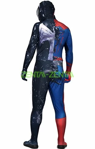 Jordyn Amazing S-guy Venom V1 Printed Spandex Lycra Costume 2 Jordyn Amazing S-guy Venom V1 Printed Spandex Lycra Costume - Image 2