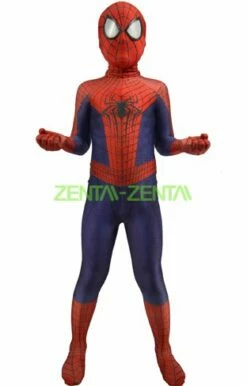 Kid The Amazing S-guy 2 Printed Zentai Suit With 3D Muscle Shading And Lenses