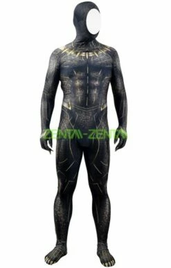 KILLMONGER GOLD JANGUAR Printed Spandex Lycra Costume -Ghostly Store killmonger gold janguar printed spandex lycra costume b6c151.image .351x550