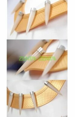 Killmonger Gold Rubber Necklace -Ghostly Store killmonger gold rubber necklace 790ddd.image .351x550