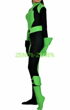 Kim Possible Real Life Green And Black Spandex Lycra Costume 6 Kim Possible Real Life Green And Black Spandex Lycra Costume -Ghostly Store kim possible real life green and black spandex lycra costume 0984b0.image .312x488