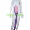 Lavender White And Pink Spandex Lycra Super Hero Costume