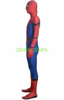 MCU Homecoming S-guy Printed Costume With Fake Leather And Webshooters -Ghostly Store mcu homecoming s guy printed costume with fake leather and webshooters a55243.image .351x550
