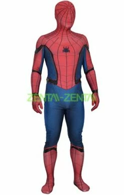 MCU S-guy Printed Spandex Lycra Costume With Leather