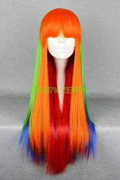 Neon Multi-Color Lolita Cosplay Wig
