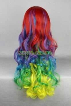 Neon Multi-Color Lolita Curly Cosplay Wig -Ghostly Store neon multi color lolita curly cosplay wig 246fea.image .366x550