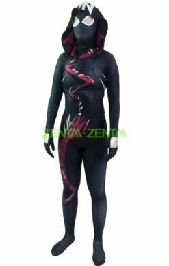 NEW GWENOM Printed Spandex Lycra S-guy Costume
