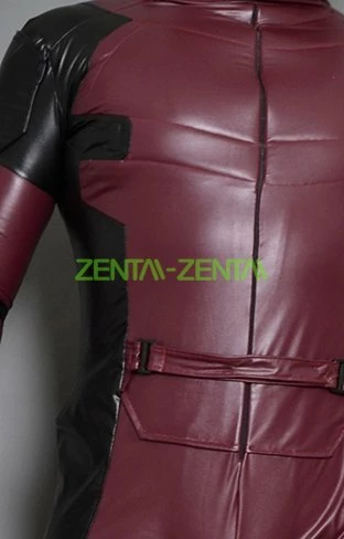 New! Matte Fake Leather Deadpool Costume With Cotton Padding 3 New! Matte Fake Leather Deadpool Costume With Cotton Padding - Image 3