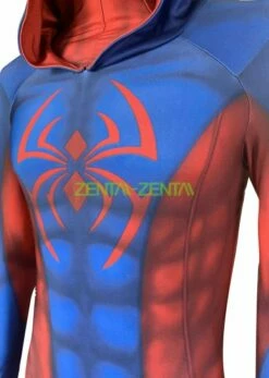 New Scarlet Spider No Moutth Printed Spandex Lycra Costume -Ghostly Store new scarlet spider no moutth printed spandex lycra costume b8f3f7.image .391x550