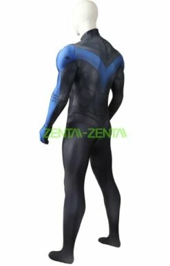 Nightwing Printed Spandex Lycra Costume With Muslce Padding -Ghostly Store nightwing printed spandex lycra costume with muslce padding 8d6802.image .351x550