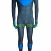 Nightwing Rebirth Ver3 Printed Spandex Lycra Costume No Hood