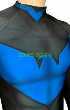 Nightwing Rebirth Ver3 Printed Spandex Lycra Costume No Hood -Ghostly Store nightwing rebirth ver3 printed spandex lycra costume no hood 933214.image .351x550