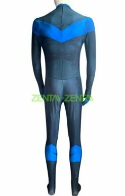 Nightwing Rebirth Ver3 Printed Spandex Lycra Costume No Hood -Ghostly Store nightwing rebirth ver3 printed spandex lycra costume no hood b71c08.image .351x550