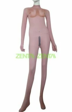Nude Woman - Funny Spandex Lycra Printed Catsuit