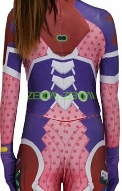 Overwatch D VA Pink Rabbit Custom Pattern Printed Spandex Lycra Costume -Ghostly Store overwatch d va pink rabbit custom pattern printed spandex lycra costume 761451.image .312x488