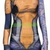 Overwatch Printed Spandex Lycra Angel Costume