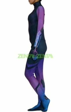 Overwatch Sombra Spandex Lycra Dye-Sub Zentai Costume -Ghostly Store overwatch sombra spandex lycra dye sub zentai costume cab65d.image .352x550