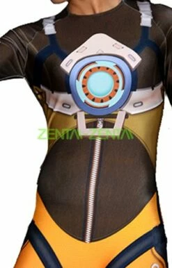 Overwatch Tracer Printed Spandex Lycra Costume With 3D Muscle Shading -Ghostly Store overwatch tracer printed spandex lycra costume with 3d muscle shading 88b6c6.image .312x488