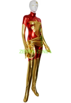 Phoenix Costume | Red And Gold Superhero Costume