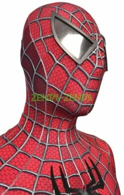 [Platinum] Puff Painted TASM 2 Amazing S-guy Costume -Ghostly Store platinum puff painted tasm 2 amazing s guy costume e31c54.image .351x550