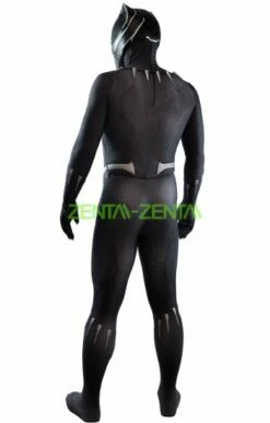 [Platinum] Puff Printed Black Panther Costume With Helmet, Necklace And Claws -Ghostly Store platinum puff printed black panther costume with helmet necklace and claws 3c6c26.image .351x550