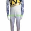 [Platium] Power Rranger DINO Force Brave Grey Satin Printed Costume