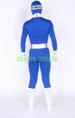 Power Ranger! Blue And White Lycra Spandex Zentai Suits -Ghostly Store power ranger blue and white lycra spandex zentai suits 2c6b9d.image .312x488