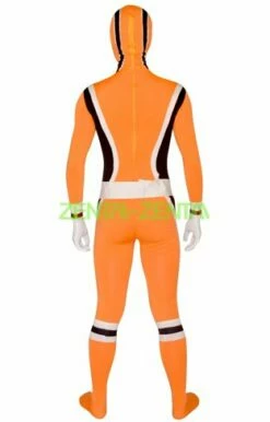 Power Ranger Costume | Orange And White Spandex Lycra Zentai -Ghostly Store power ranger costume orange and white spandex lycra zentai c287ef.image .312x488