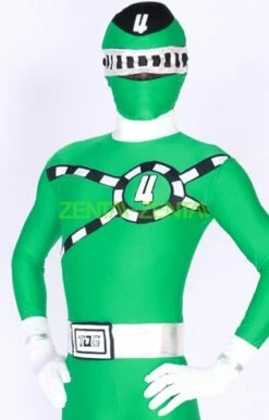 Power Ranger! Green And White Lycra Spandex Zentai Suits -Ghostly Store power ranger green and white lycra spandex zentai suits cbbd95.image .312x488