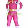 Power Ranger- In Space Pink And White Spandex Lycra Catsuit