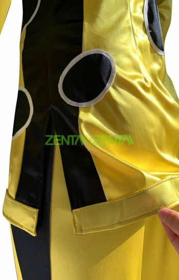 Power Ranger Jungle Fury Cheetah Ranger Satin Costume 5 Power Ranger Jungle Fury Cheetah Ranger Satin Costume - Image 5