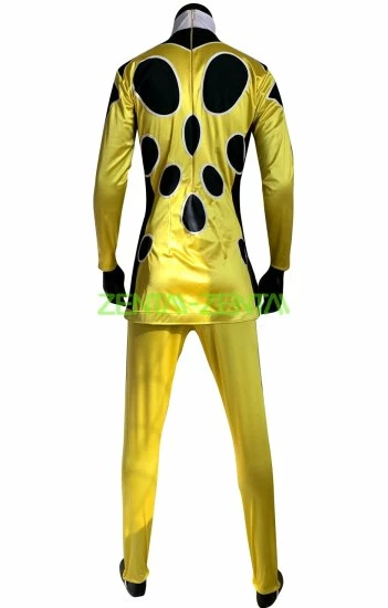 Power Ranger Jungle Fury Cheetah Ranger Satin Costume 2 Power Ranger Jungle Fury Cheetah Ranger Satin Costume - Image 2