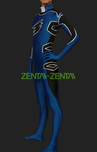 Power Ranger Jungle Fury Costume | Blue Zentai Suits 1 Power Ranger Jungle Fury Costume | Blue Zentai Suits