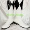 Power Ranger- Mighty Morphin Black And White Boots