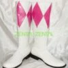 Power Ranger- Mighty Morphin Pink And White Boots